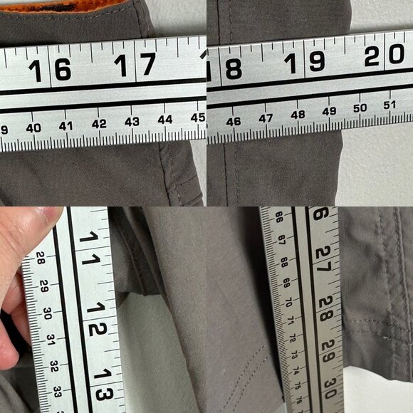 Cloudveil Convertible Hiking‎ Pants Taupe Size Large Water Resistant Outdoors L - Picture 15 of 15